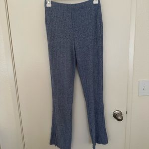 Cotton On Body stretchy blue flare pants size S